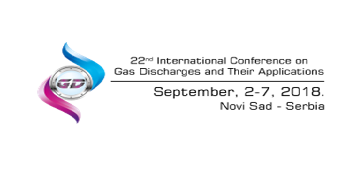The International Conference on Gas Discharges and Their Applications, Septembar 2018