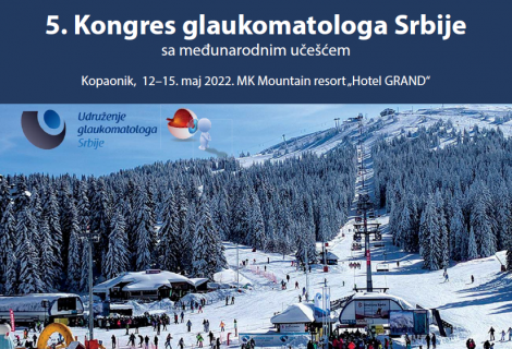 5. KONGRES GLAUKOMATOLOGA SRBIJE, MAJ 2022