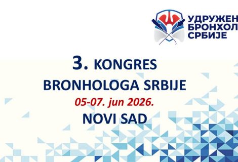 3. KONGRES BRONHOLOGA SRBIJE, jun 2026