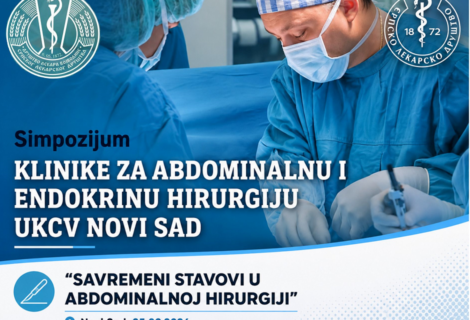 SIMPOZIJUM KLINIKE ZA ABDOMINALNU I ENDOKRINU HIRURGIJU UKCV NOVI SAD, septembar 2026.