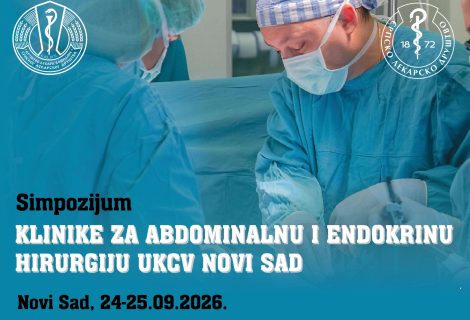 SIMPOZIJUM KLINIKE ZA ABDOMINALNU I ENDOKRINU HIRURGIJU UKCV NOVI SAD, septembar 2026.